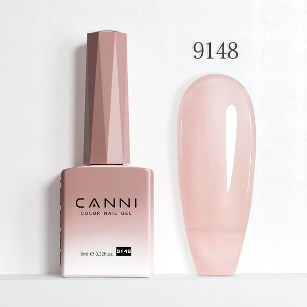 Canni Vernis À Ongles Cc7 Gel Semi-Permanent 24 Couleurs Soak Off Color Uv & Led Gel Polish 9Ml