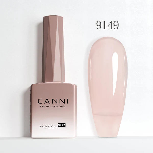 Canni Vernis À Ongles Cc7 Gel Semi-Permanent 24 Couleurs Soak Off Color Uv & Led Gel Polish 9Ml