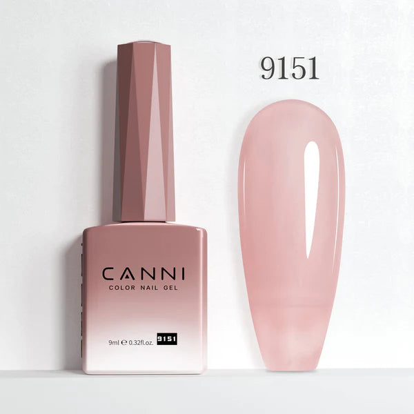 Canni Vernis À Ongles Cc7 Gel Semi-Permanent 24 Couleurs Soak Off Color Uv & Led Gel Polish 9Ml