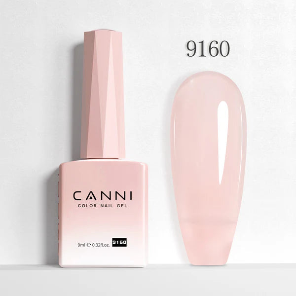 Canni Vernis À Ongles Cc7 Gel Semi-Permanent 24 Couleurs Soak Off Color Uv & Led Gel Polish 9Ml