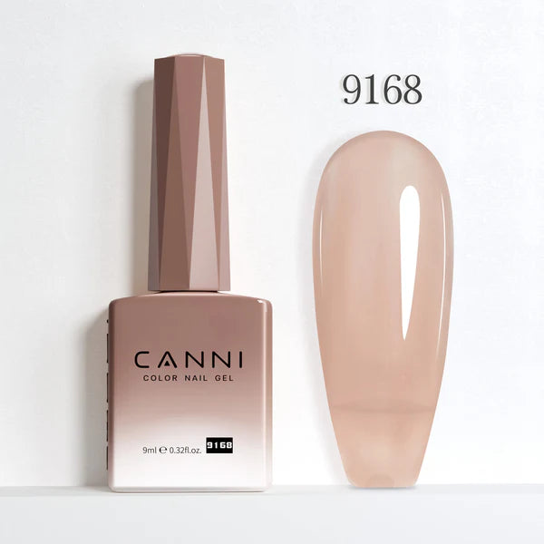 Canni Vernis À Ongles Cc7 Gel Semi-Permanent 24 Couleurs Soak Off Color Uv & Led Gel Polish 9Ml