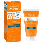 Avène Crème Solaire Fluide Ultra Léger Spf50+ Sans Parfum Visage, Peaux Sensibles Normales À Mixtes