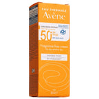 Avène Crème Solaire Fini Invisible Spf50+ Sans Parfum Visage, Peaux Sensibles Et Sèches