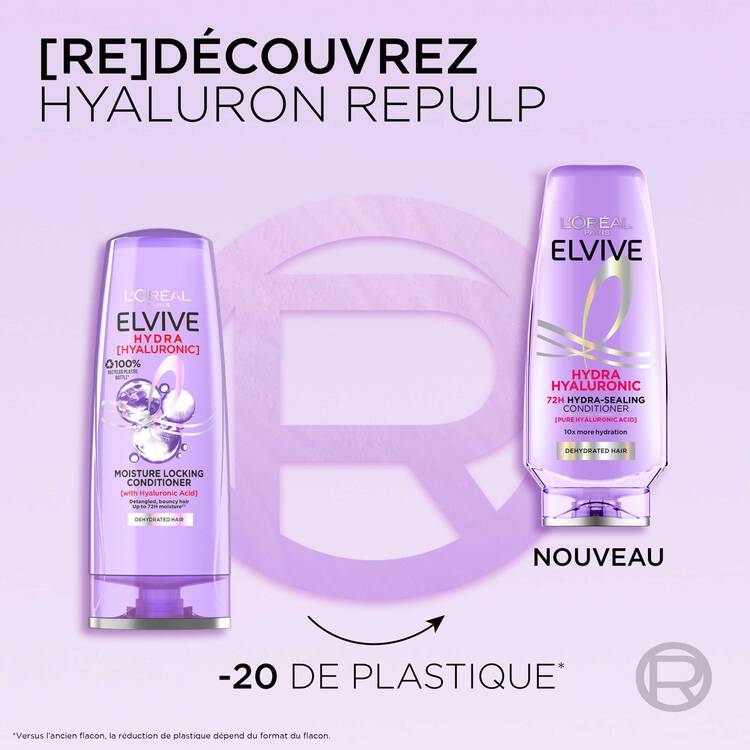 لوريال باريس Elseve Hyaluron Repulp Detangling-Hydra Fixing 48H غني بحمض الهيالورونيك