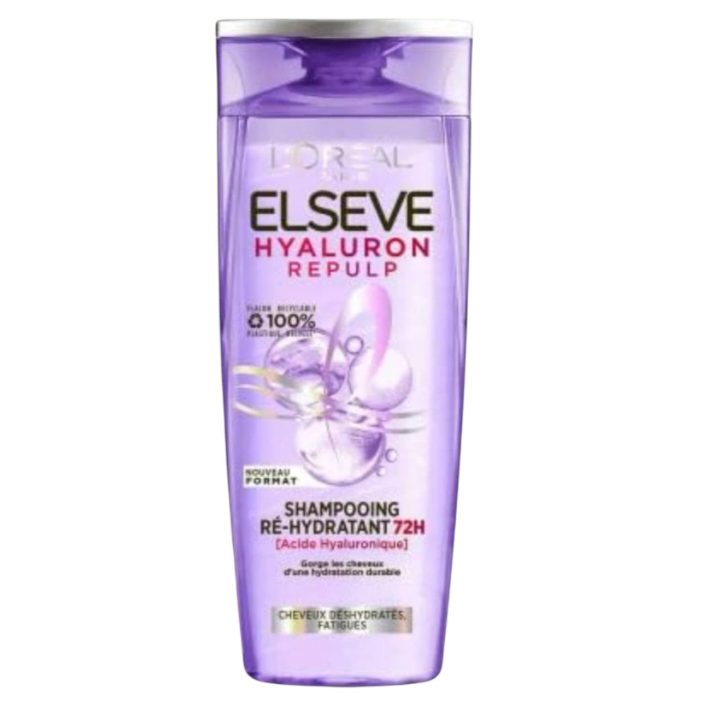 شامبو لوريال باريس إلسيف المرطب 72 ساعة المدعم بحمض الهيالورونيك