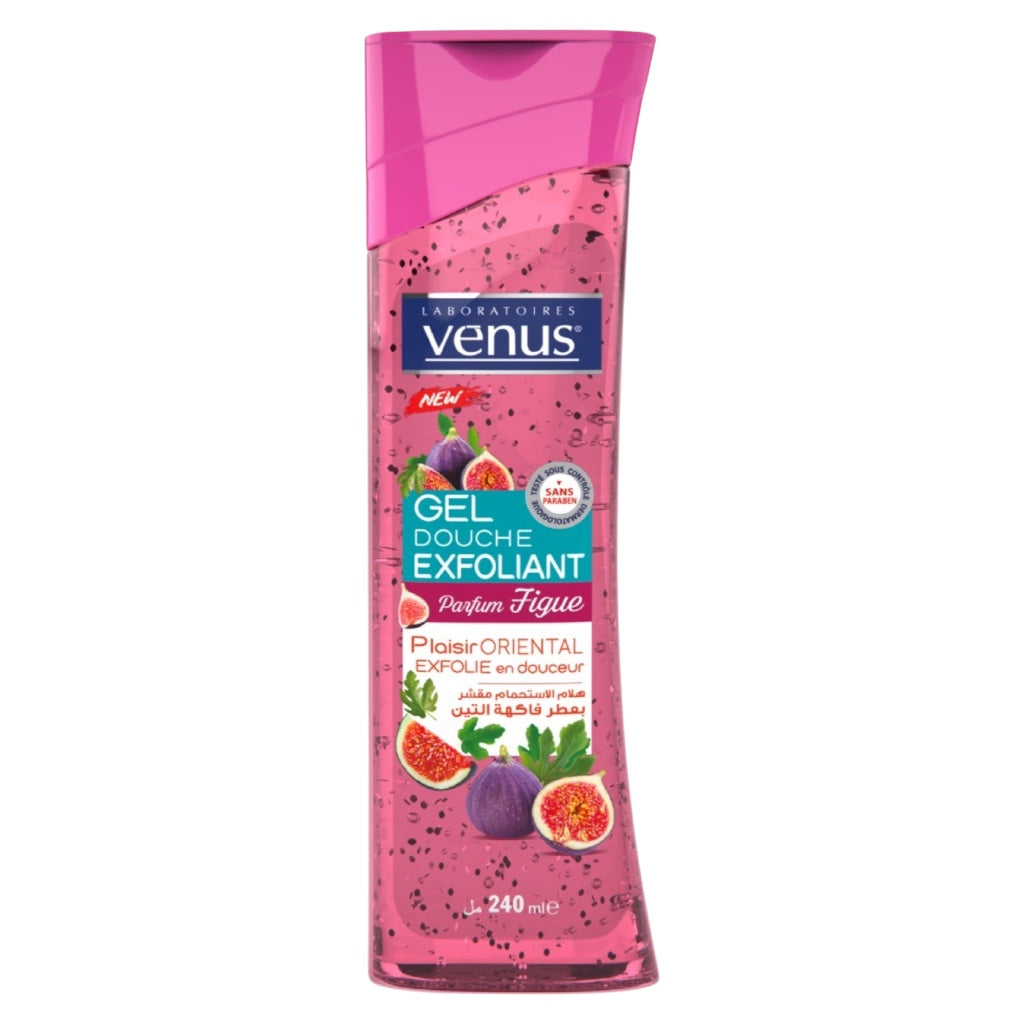Venus Gel Douche Exfoliant Parfum Figue