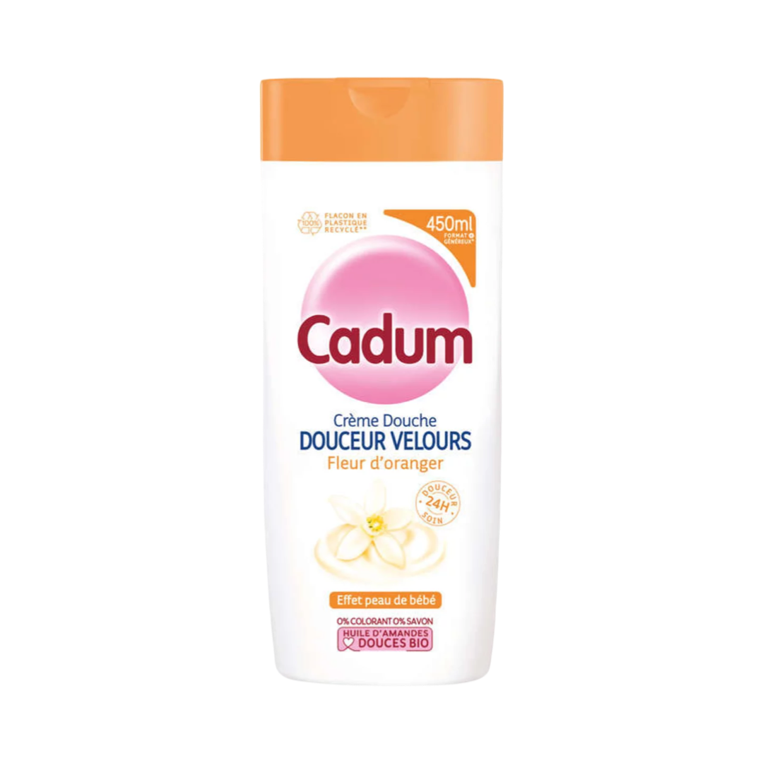 Cadum Crème Douche Fleur d'oranger