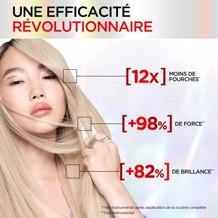 سيروم Elseve Pro Bond Repair الذي يُترك على الشعر لإصلاح الشعر التالف والمُجهد