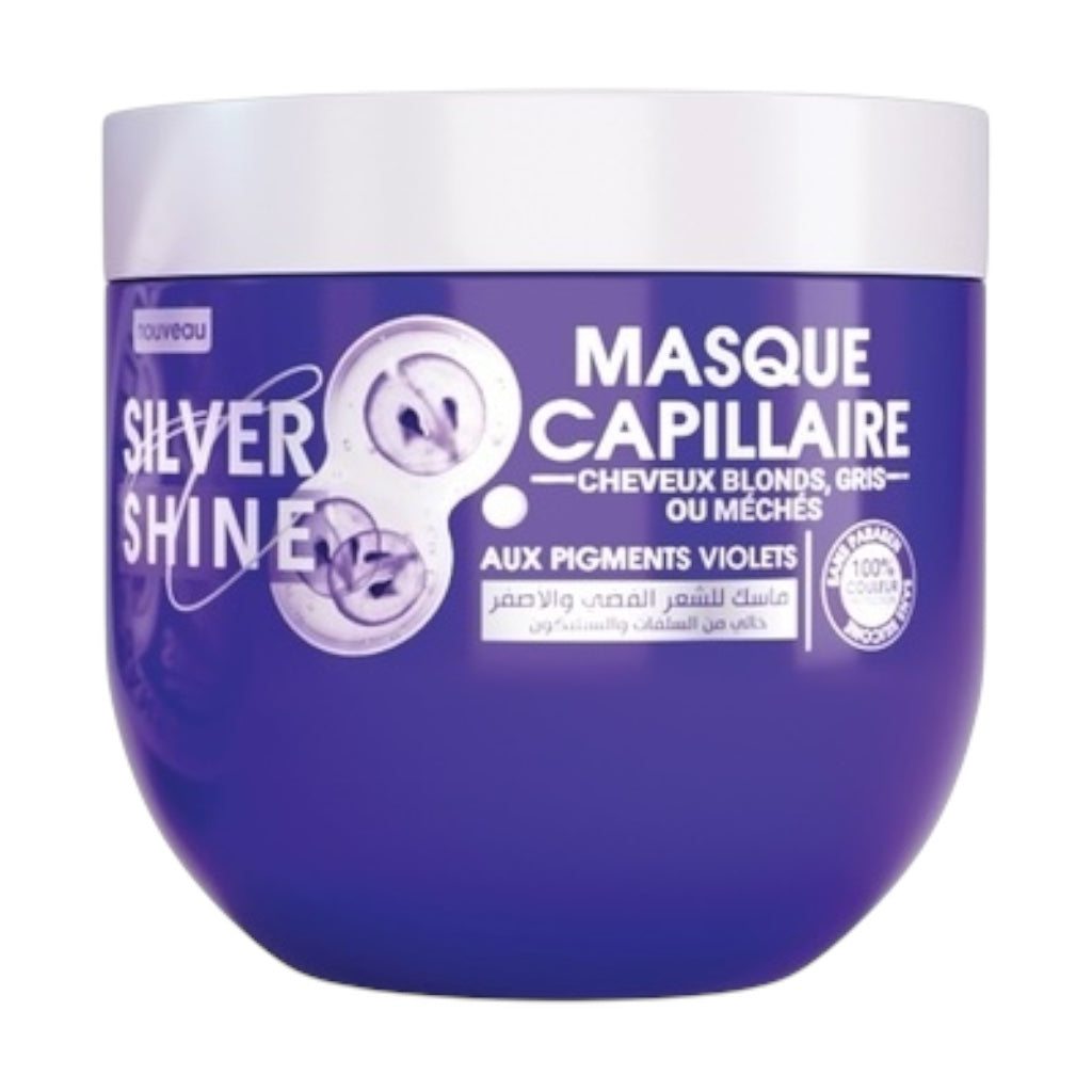 مجموعة فلكس كير سيكريت للعناية ثنائية الاستخدام قبل الشامبو وقناع اللمعان الفضي