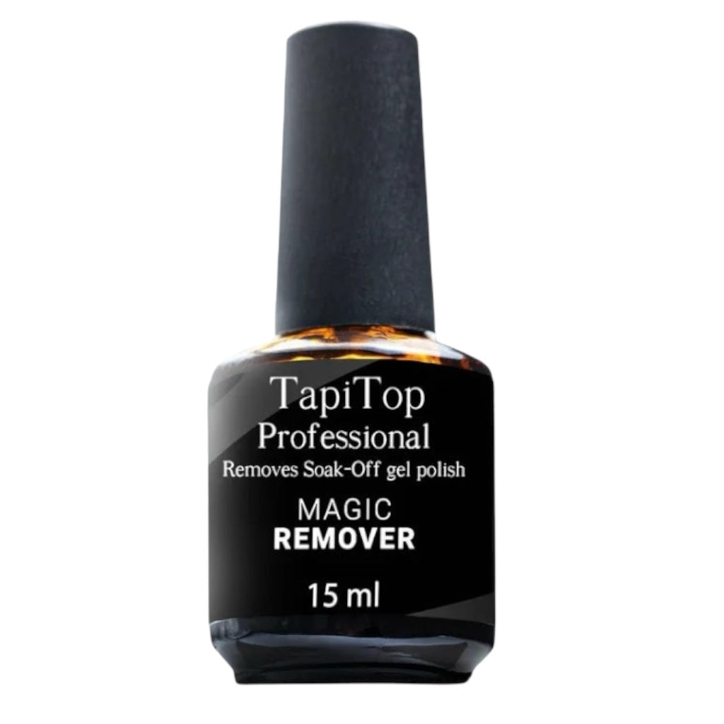 Tapitop Professional Dissolvant Magique Pour Vernis Semi-Permanent Soak-Off 15 Ml