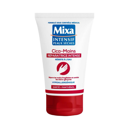 Mixa Intensif Cica-Mains Crème Mains Réparatrice Intense Peaux Sèches