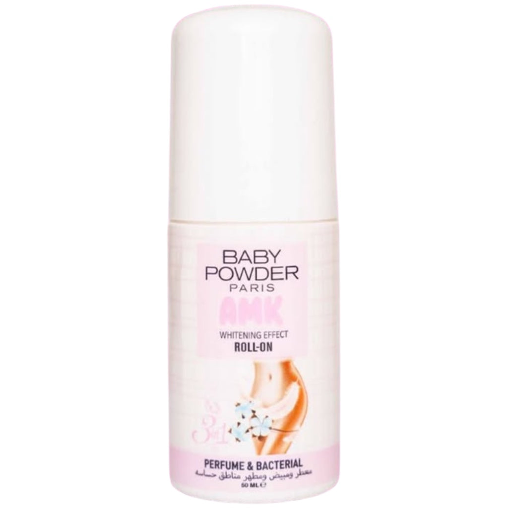 Baby Powder Paris Amk Déodorant Intime Whitening Effect Roll-On 3In1