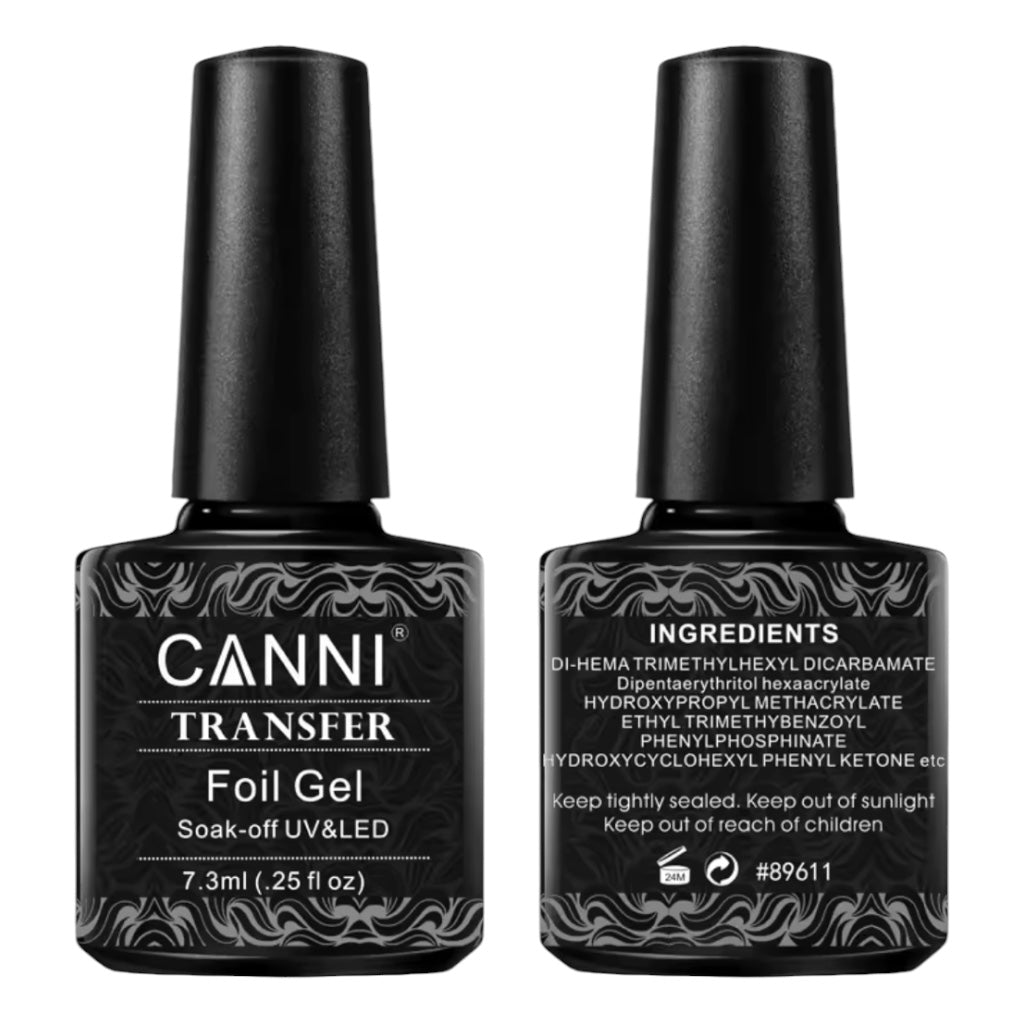 Canni Transfer Foil Gel Soak-Off Uv & Led