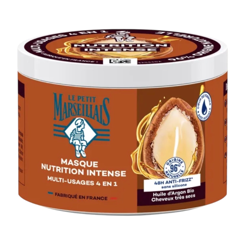 قناع لو بوتي مارسييه المغذي للشعر الجاف والتالف بخلاصة الآذريون والأرغان