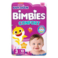 Bimbies Confort Couches Taille 3 2-5Kg 10 Couches Bébé