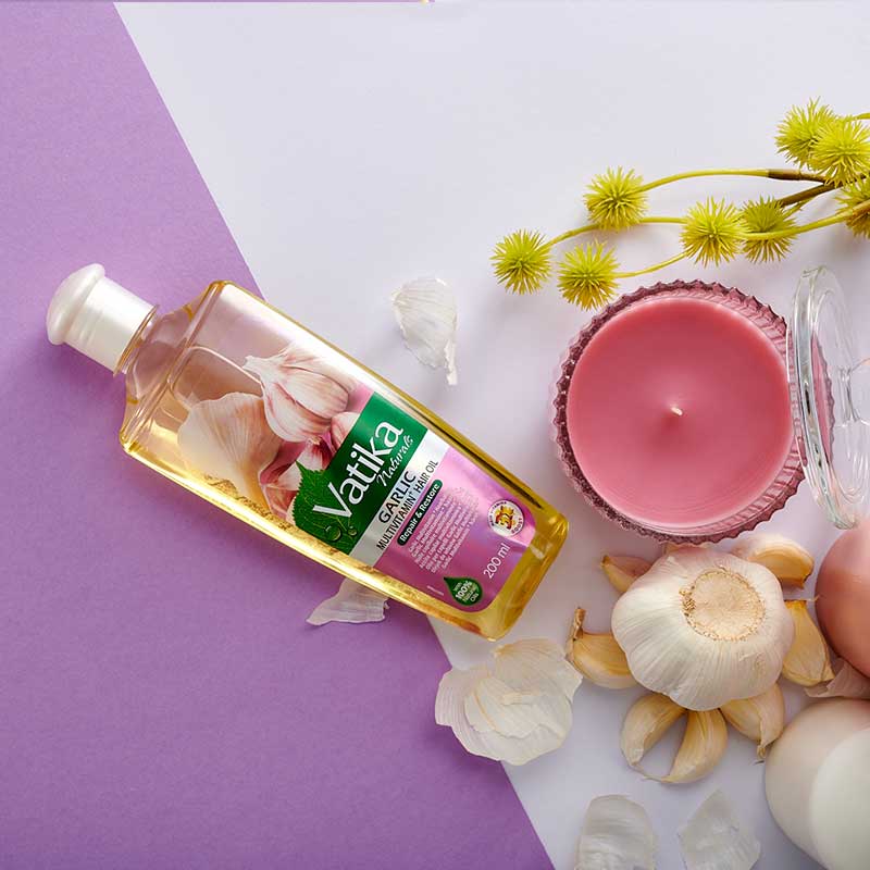 زيت فاتيكا للشعر بالثوم