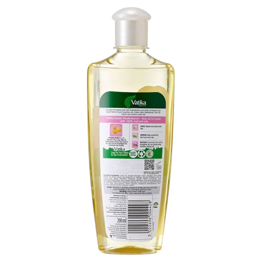 زيت فاتيكا للشعر بالثوم