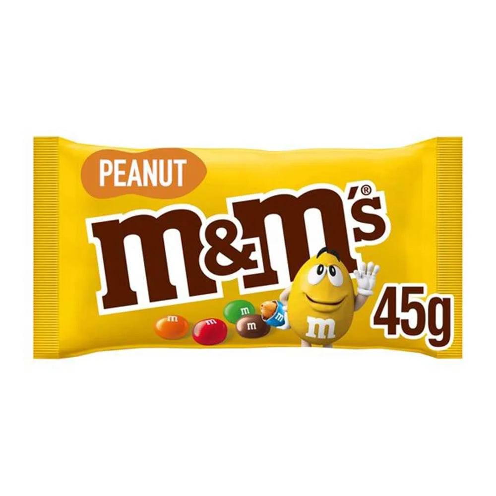 M&M’S Peanut Dragées Chocolat Aux Cacahuètes 45G