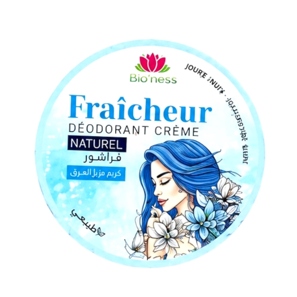 Bio’Ness Fraîcheur – Déodorant Crème Naturel