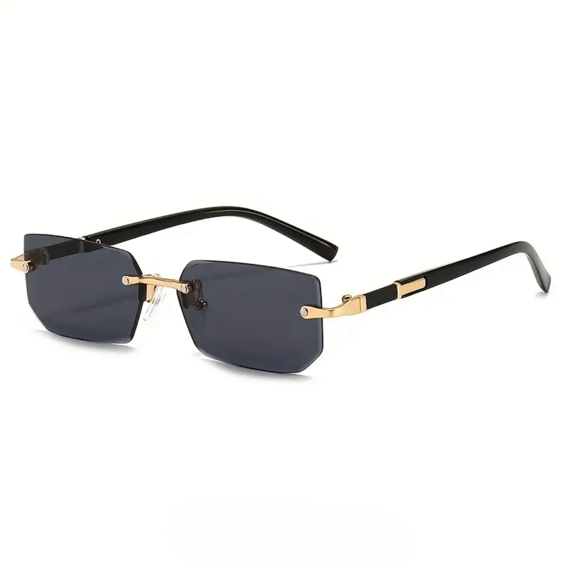 Une Paire De Lunettes De Soleil Sans Monture Pour Homme Un Style Tendance Et Classique