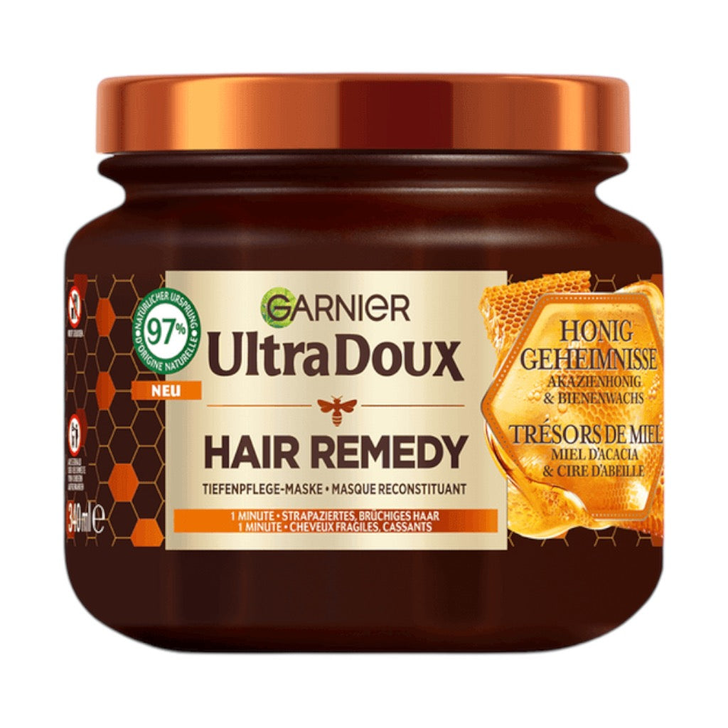 Ultra Doux Masque Cheveux Remède Reconstituant Cheveux Fragiles Trésors de Miel