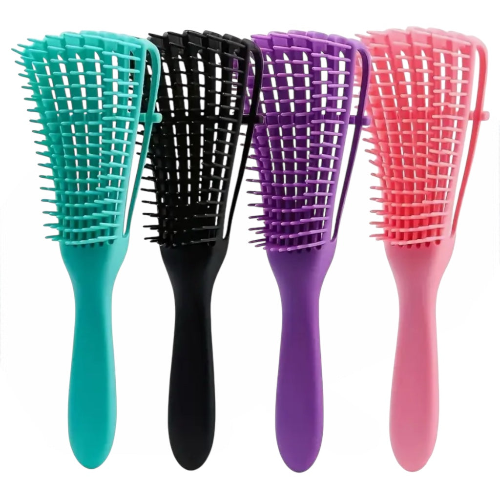 Brosse Anti-Nœuds Yaowithsu Peigne Démêlant 8 Griffes Pour Cheveux Secs Ou Mouillés
