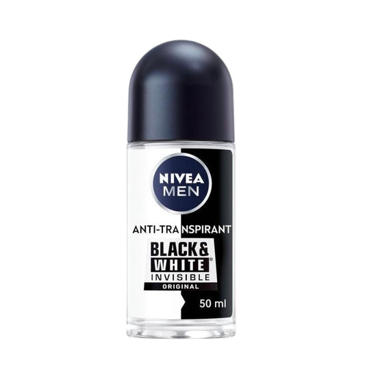 Nivea Déodorant Bille Anti-Transpirant Anti-Traces Blanches Black & White