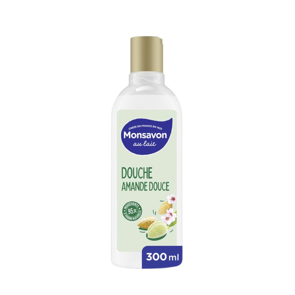 Monsavon Gel Douche Hydratant Lait D'Amande Douche
