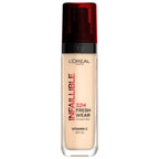 كريم أساس سائل إنفاليبل فريش وير طويل الأمد من لوريال باريس، يدوم حتى 32 ساعة