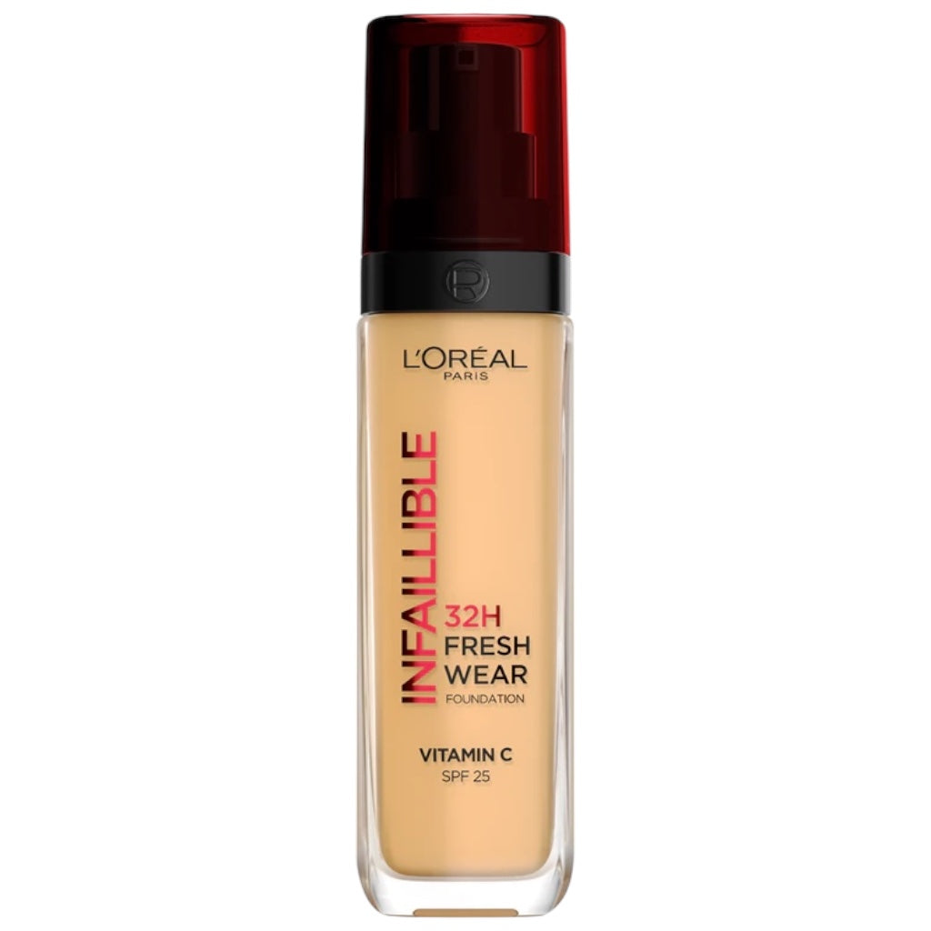 كريم أساس سائل إنفاليبل فريش وير طويل الأمد من لوريال باريس، يدوم حتى 32 ساعة