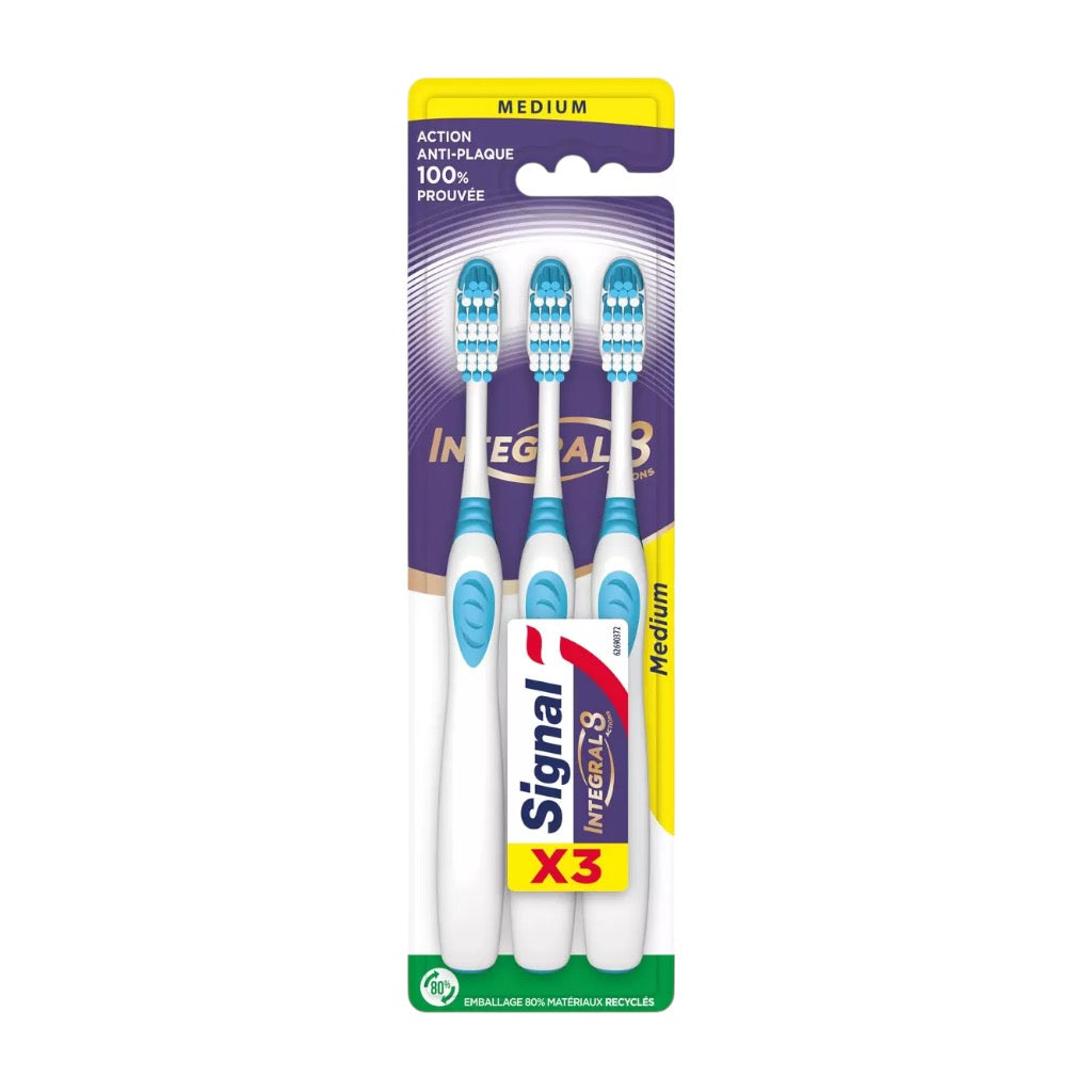 Signal Integral 8 Actions Brosse À Dents Medium