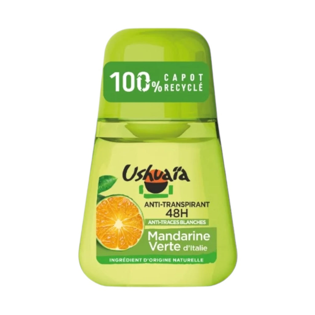 مزيل العرق أوشوايا 48 ساعة مضاد للتعرق ومزيل للعرق برائحة اليوسفي الأخضر الإيطالي