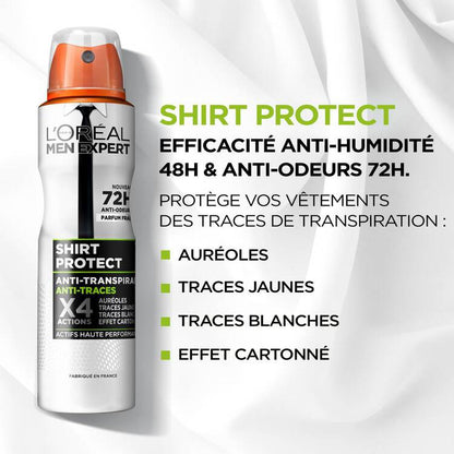 L'Oréal Men Expert Déodorant Spray Anti-traces Shirt Protect