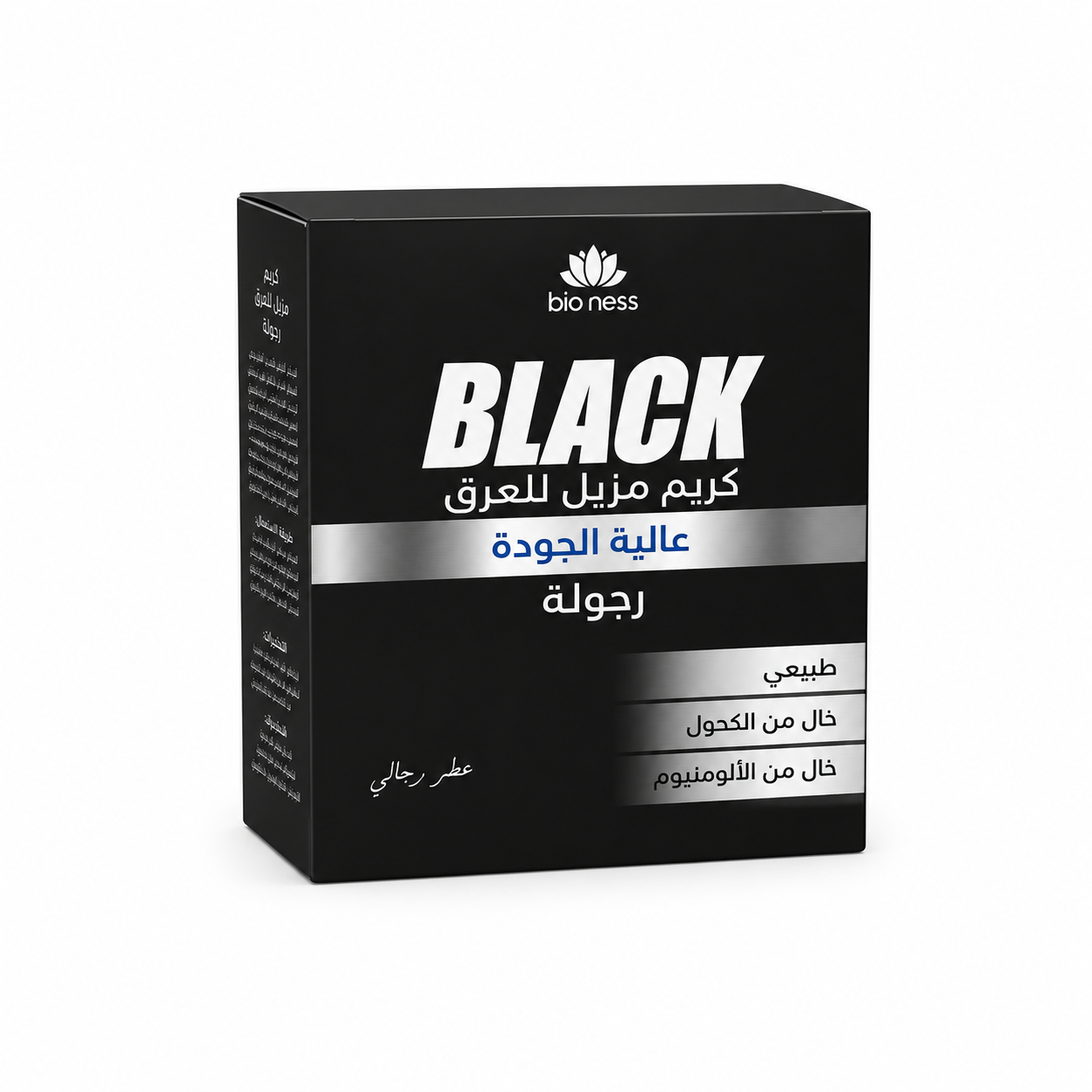 Bioness Black – Déodorant Crème Homme