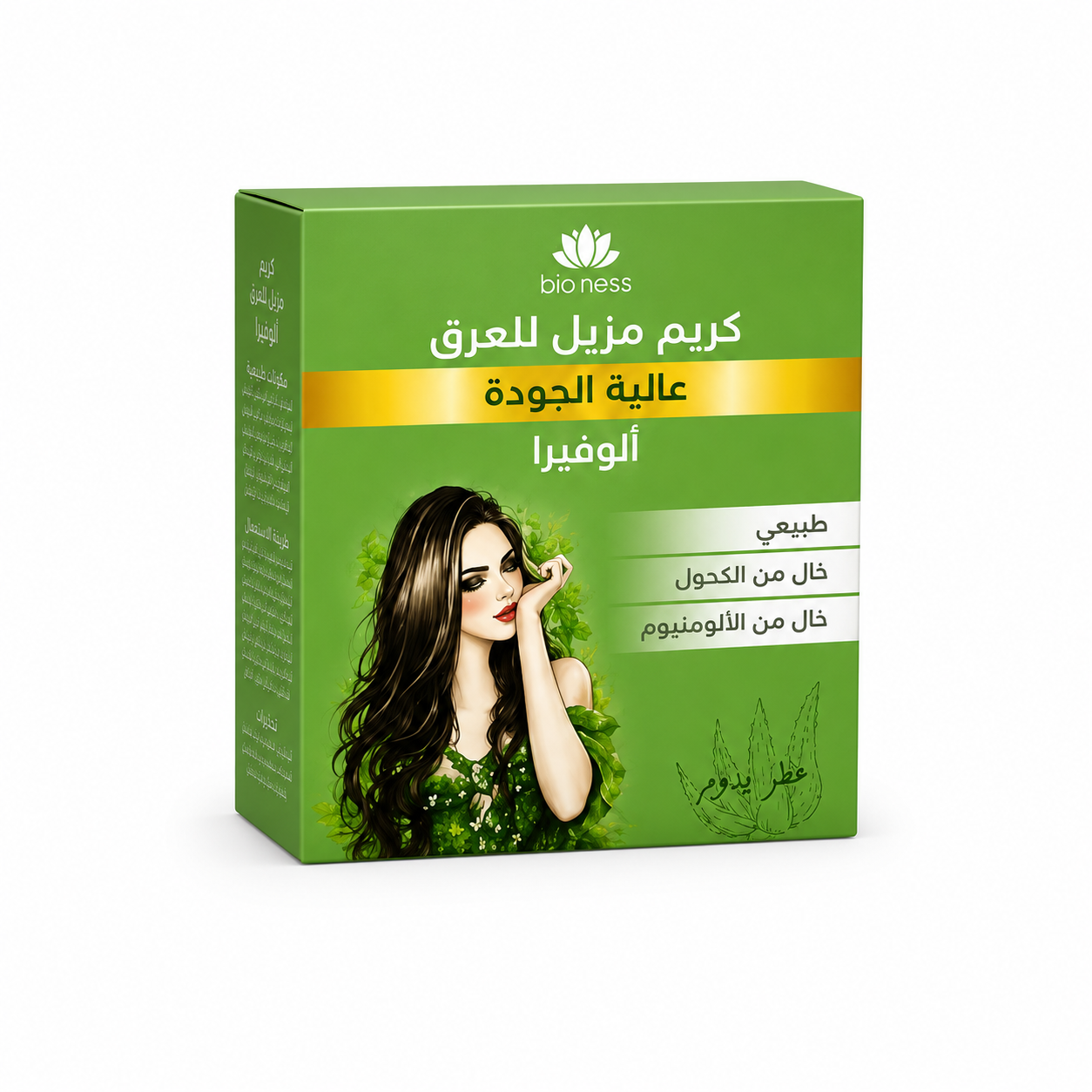 Bioness Déodorant Crème Premium Aloe Vera