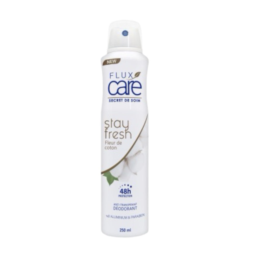 Flux Care DéodOrant Antl-TranspIrant Stay Fresh Bamboo & Aloe Vera