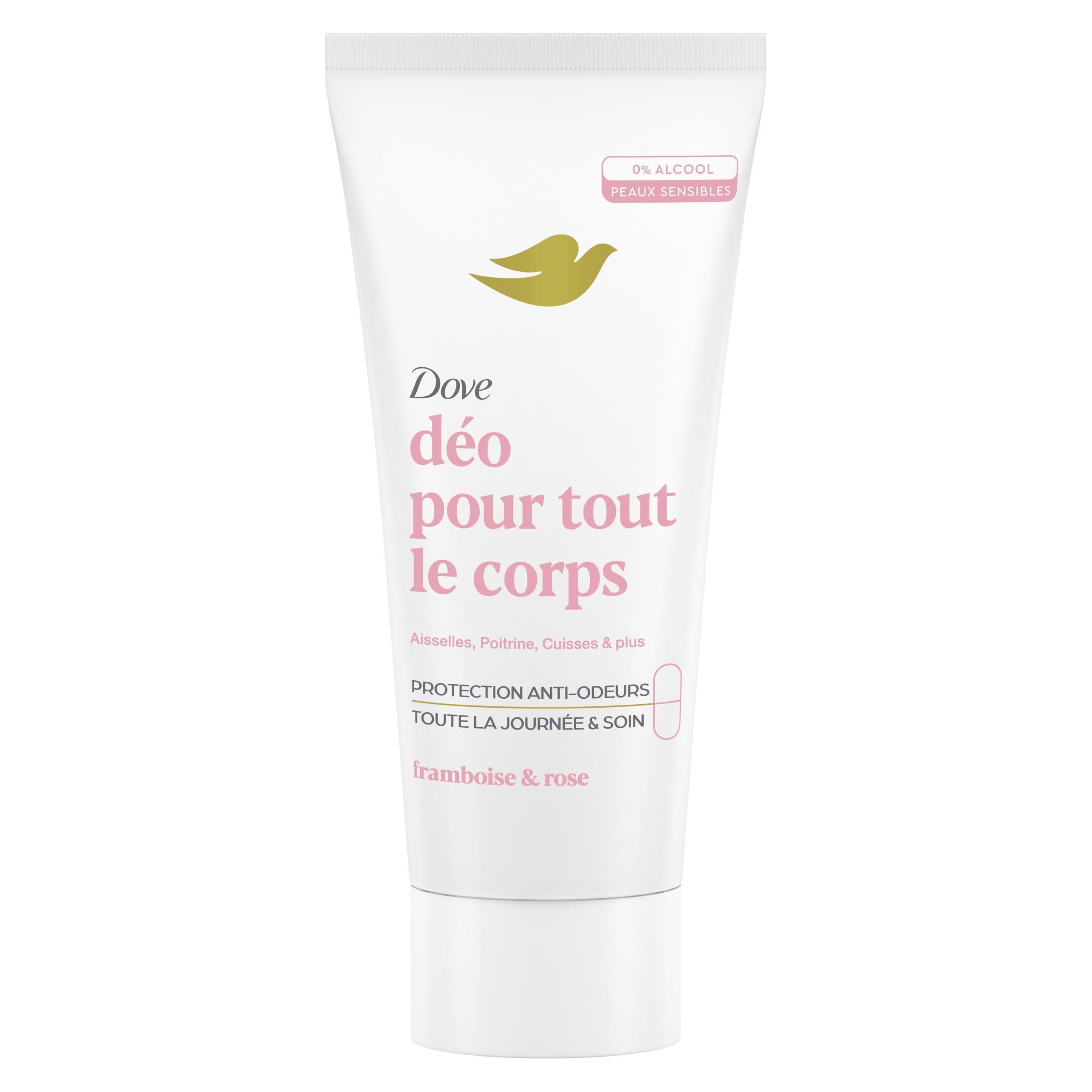 Dove Déo Pour Tout Le Corps Framboise & Rose – Protection Anti-odeurs & Soin Quotidien