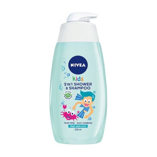 Nivea Kids Boy gel douche et shampoing doux pour enfant