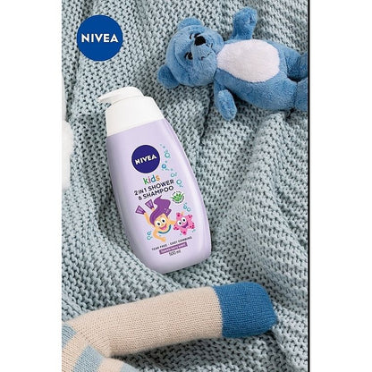 Nivea Kids Girl gel de douche et shampoing 2 en 1 pour enfant