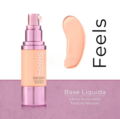 Feels Base Liquide Effet Velouté et Texture Mousse