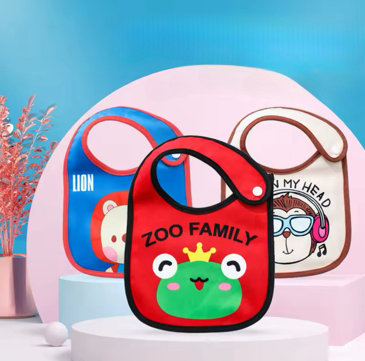 مريلة قماش محبة للماء للطفل