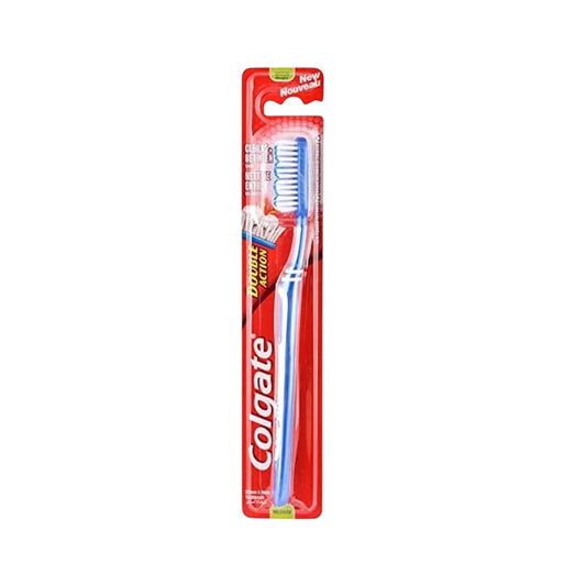 Colgate Brosse à dent Double Action Toothbrush - Medium - Random Colours