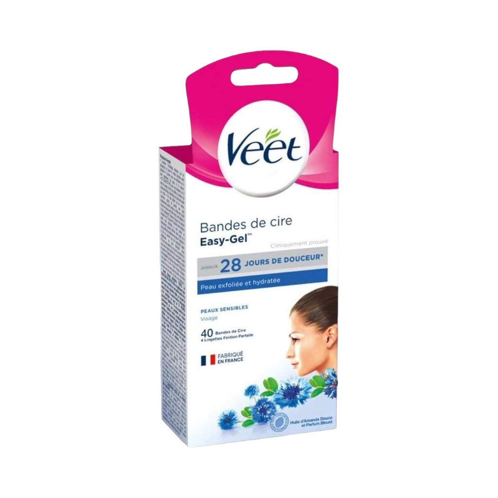 Veet Easy-Gel Bandes de Cire Wax Strips