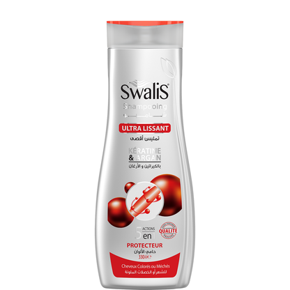 Swalis ULTRA LISSANT SHAMPOOING COLOR PROTECT 5in1 KÉRATINE & ARGAN