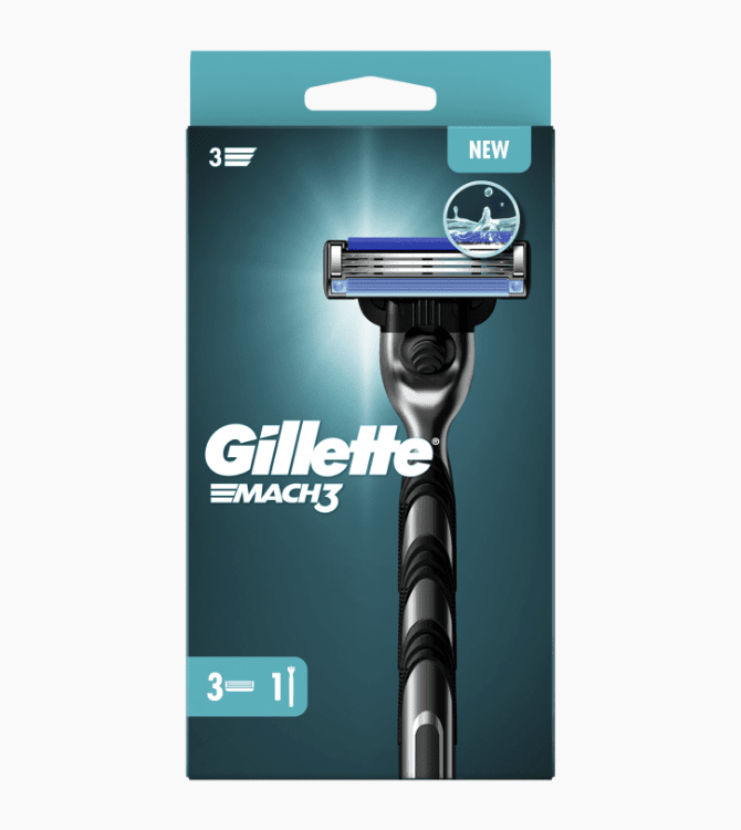 Gillette Mach3 Rasoir Homme 3 Lames