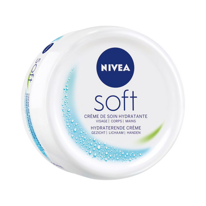 Nivea Soft Crème Visage, Corps et Mains Multi-Usage Hydratante