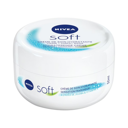 Nivea Soft Crème Visage, Corps et Mains Multi-Usage Hydratante