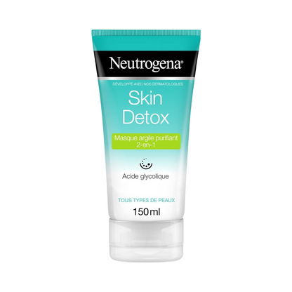 Neutrogena Skin Detox Masque Argile Purifiant 2-en-1