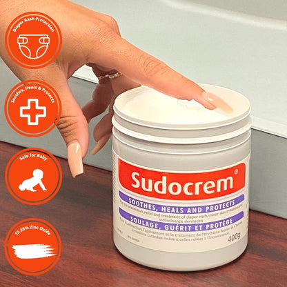 Sudocrem Crème Protectrice pour Peaux Sensibles et Irritées