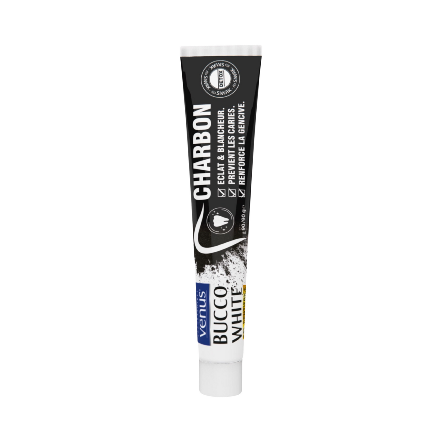 Venus Dentifrice Charbon Bucco White